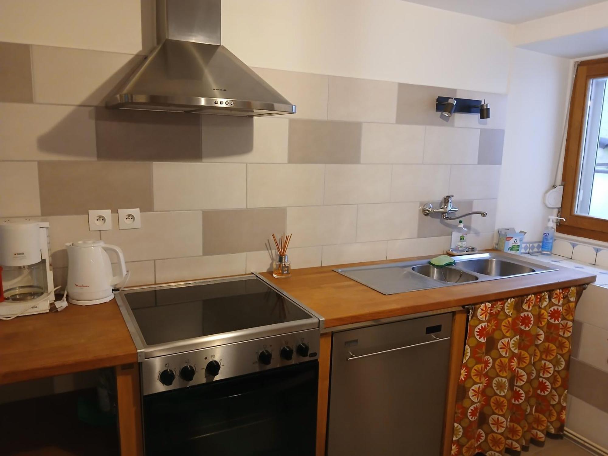 Charmant Petit Appartement Avec Bel Exterieur. Saint-Amarin Ruang foto